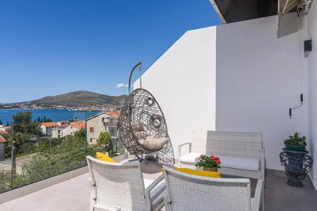 House With A Sea View With Private Parking - Okrug Gornji Villa Trogir 0*,  Croatia