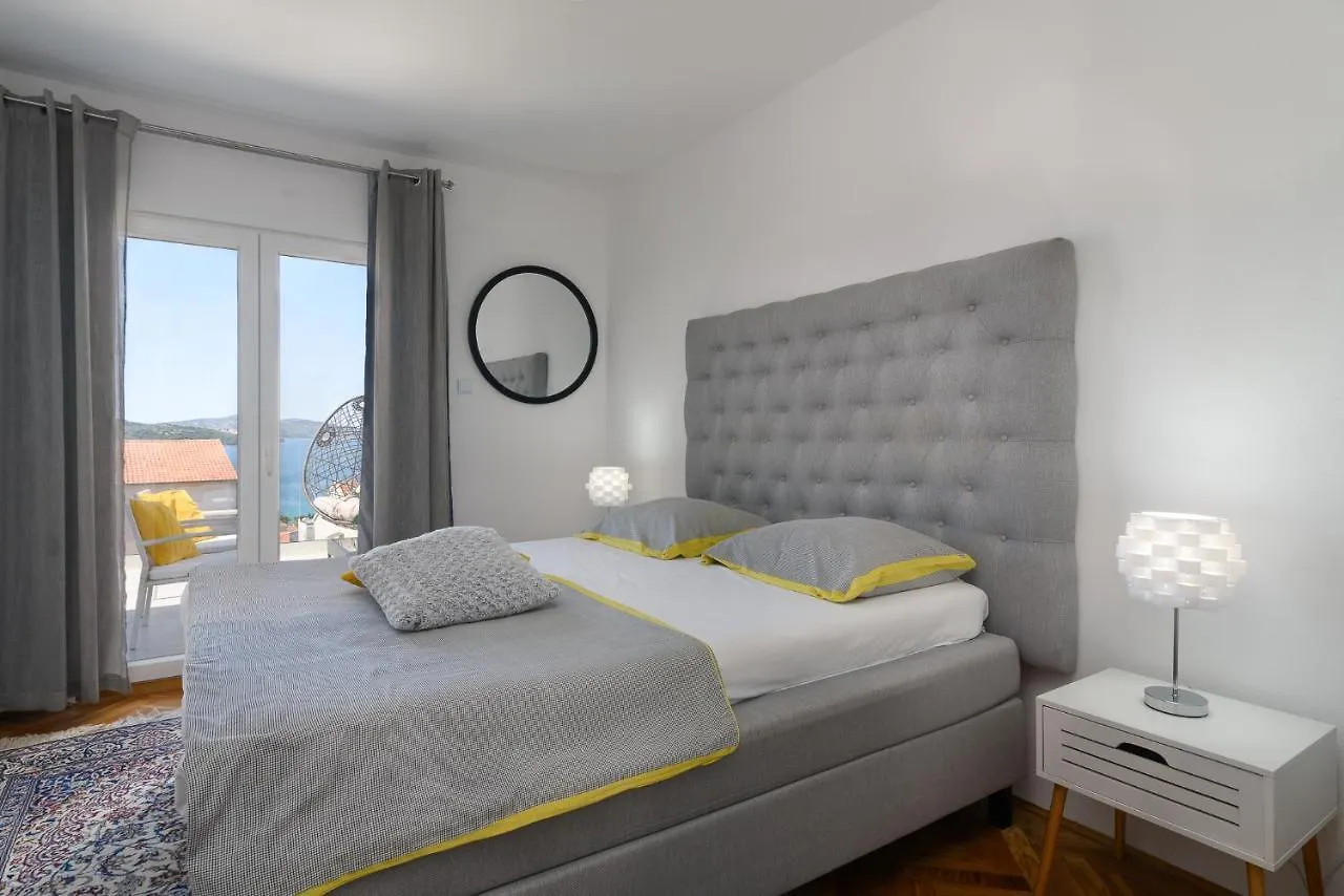 House With A Sea View With Private Parking - Okrug Gornji Villa Trogir 0*,  Croatia